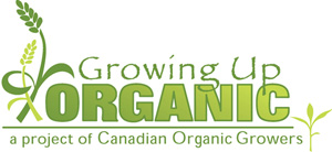 Growing up Organic logo